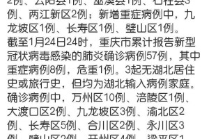 重庆哪个区有疫情？最新疫情动态及防控措施详解