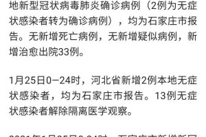 石家庄疫情死亡病例背后的反思与启示