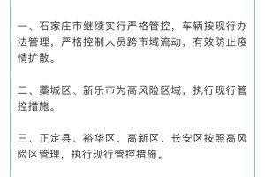 石家庄疫情反弹与合肥最新防控措施，双城防疫动态解析