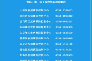 太原疫情办公电话大全，最新联系方式及防疫指南