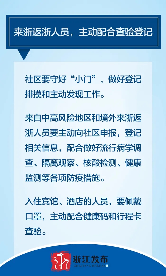 浙江省疫情防控最新要求，全面优化措施，保障健康安全